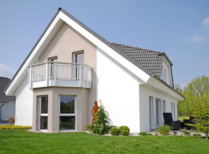 Bild Zweifarbige Fassade 1