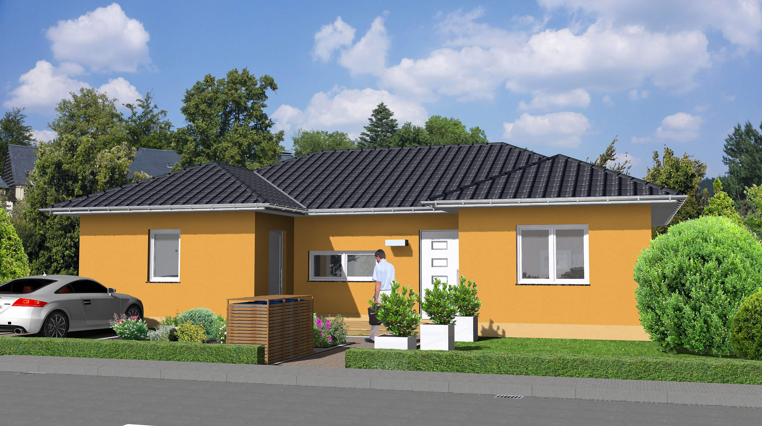 Schlüsselfertige Bungalows und Winkelbungalows von MARE Haus Schlüsselfertige Bungalows und Winkelbungalows von MARE Haus