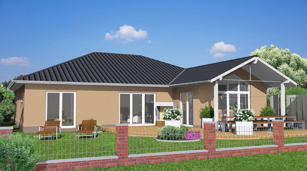 Schlüsselfertige Bungalows und Winkelbungalows von MARE Haus